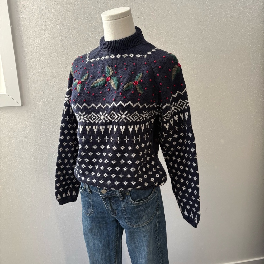Holly berry sweater